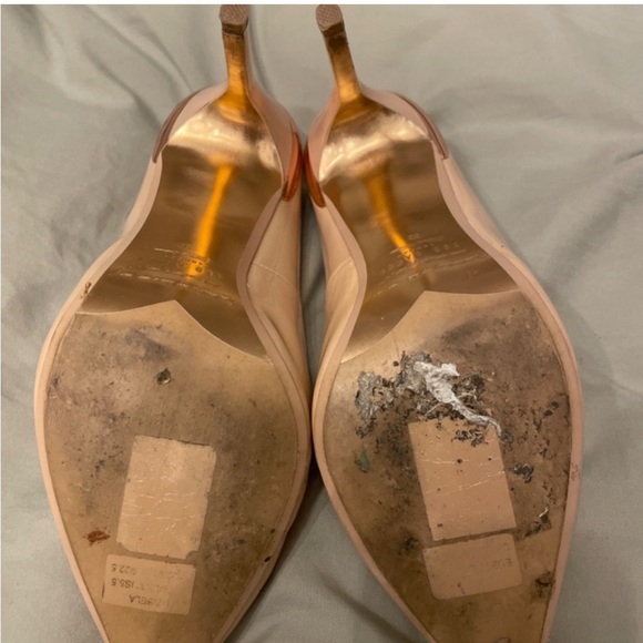 Elegant Nude High Heel Pumps - Picture 6 of 8